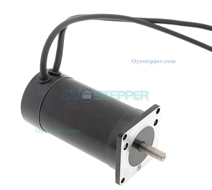 Oukeda 24V BLDC Motor 3000RPM 32Ncm 100W 6.3A 3 Phase Ф57mm Brushless DC Motor